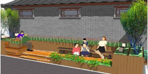 街巷小花园        街巷小花园