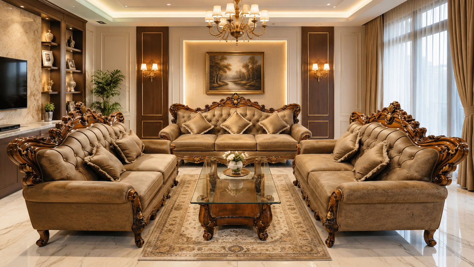 MAHARAJA SOFA SET