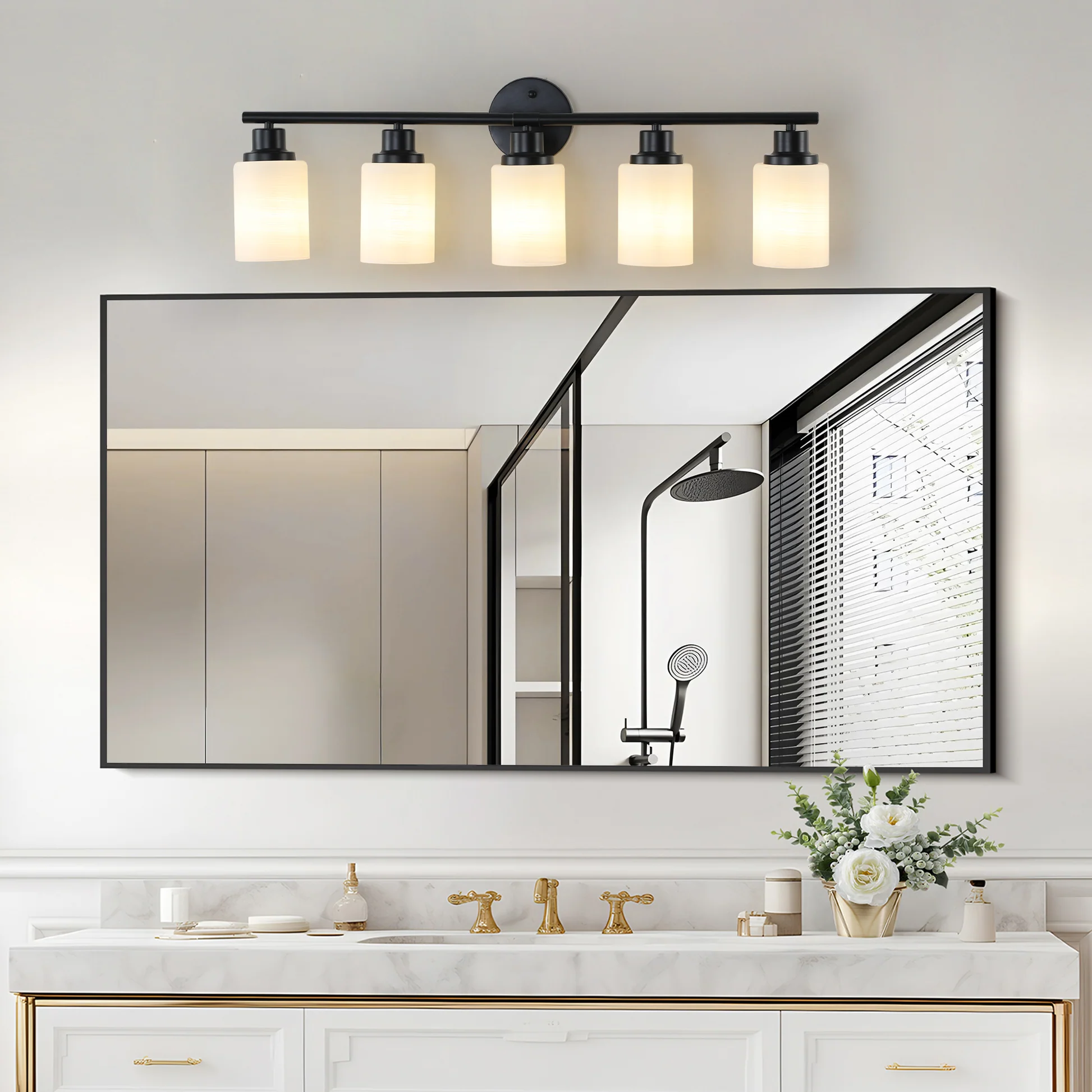 BATH MIRRORS WALL LIGHT