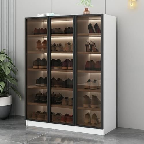GLASS 3 DOORS CABINETS