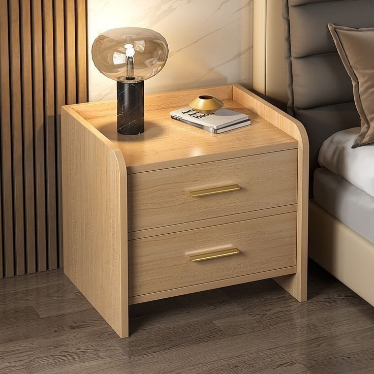 LEXUS BED SIDE TABLE BROWN