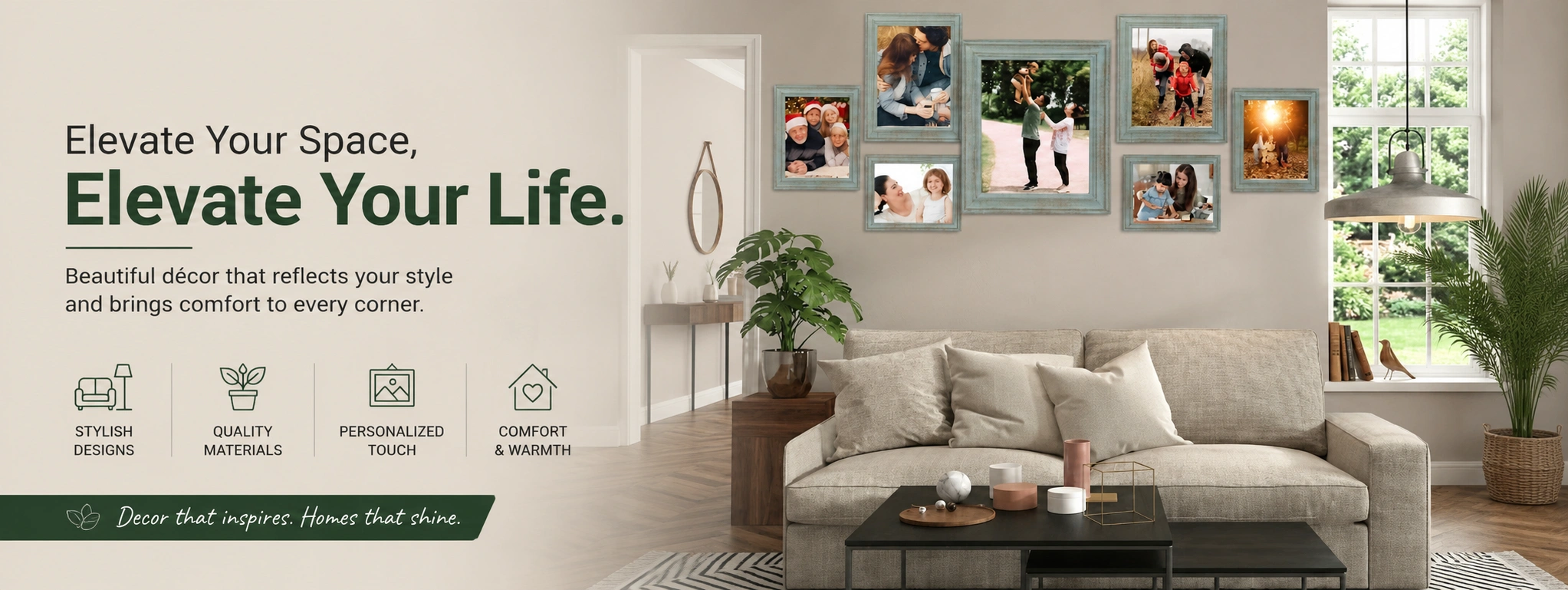 Modern Wall Decor & Garden Accents